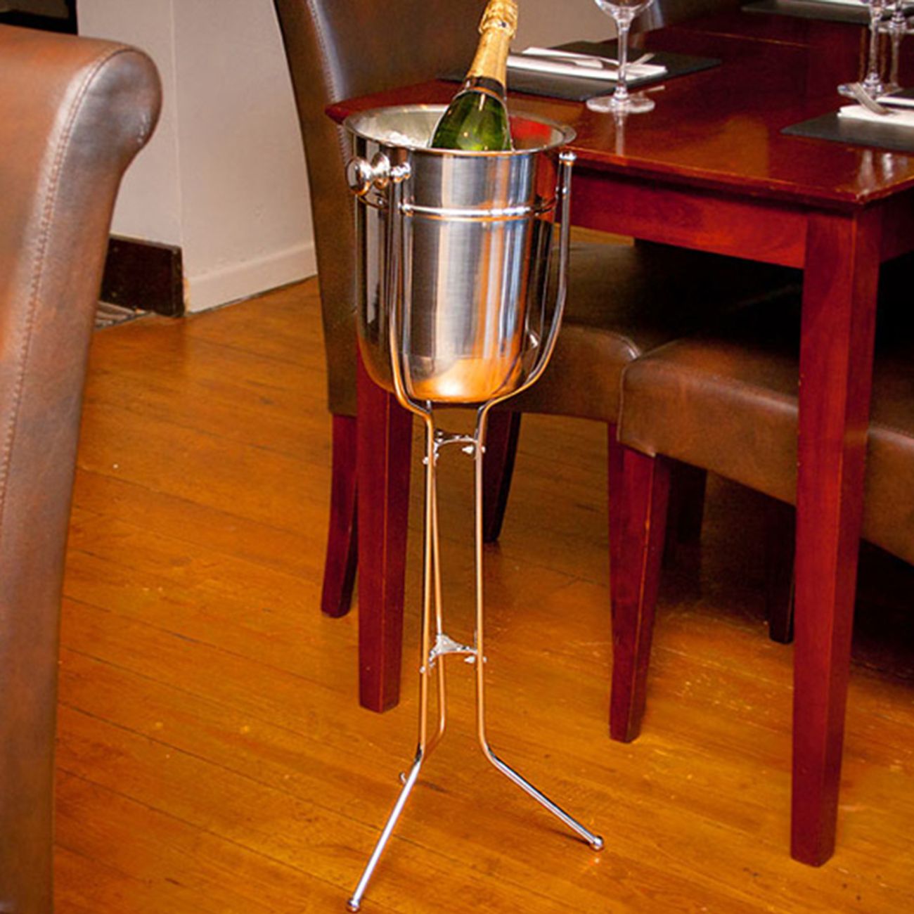 Samppanjacooleri Ruostumattomasta Teräksestä