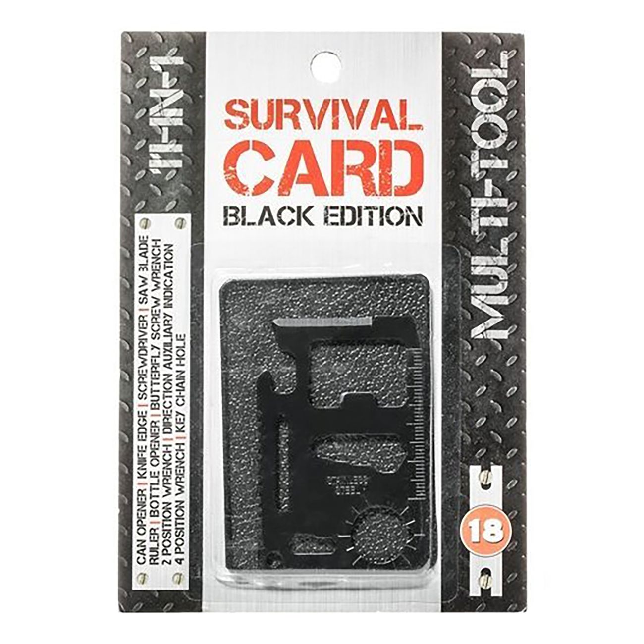 Overlevelseskort Multiverktøy