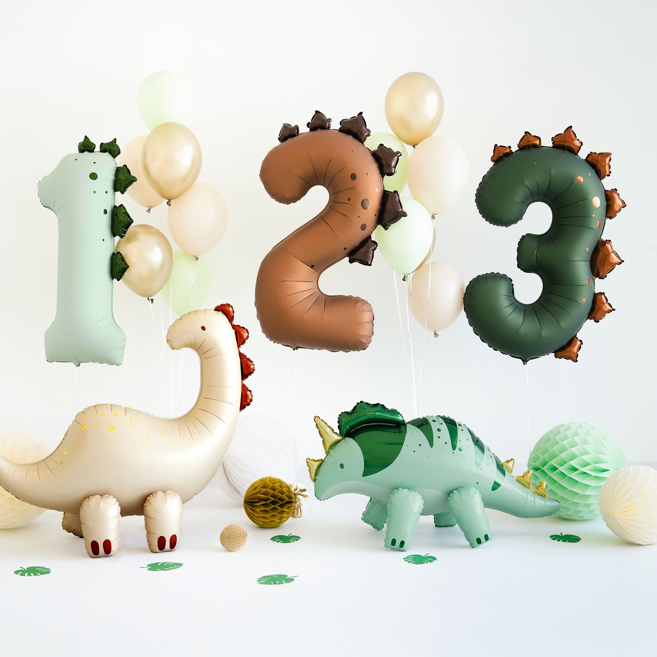 Sifferballong Dinosaurie