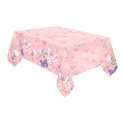 Vaaleanpunainen Paperipöytäliina Perhosilla