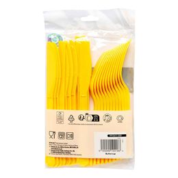 Lysbildefremvisning - Plastbestik Gul