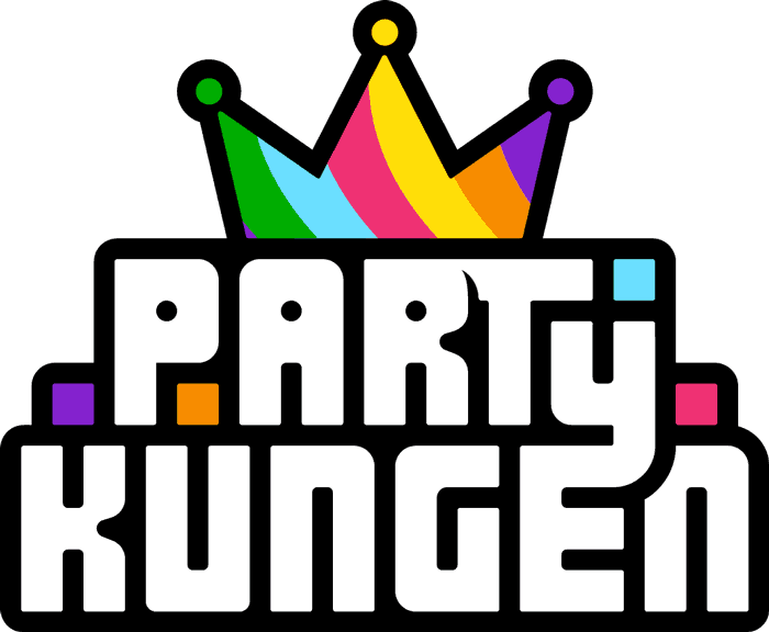 Partykungen logo animerad